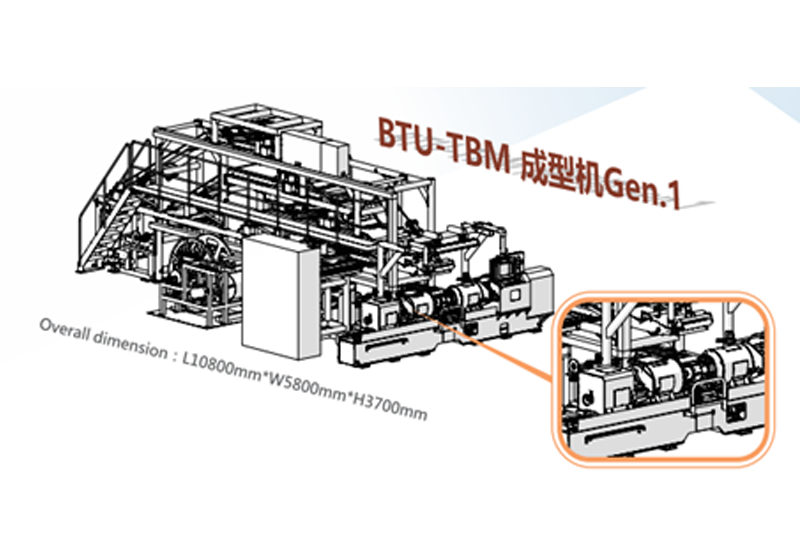 BTU-TBM成型機Gen-1